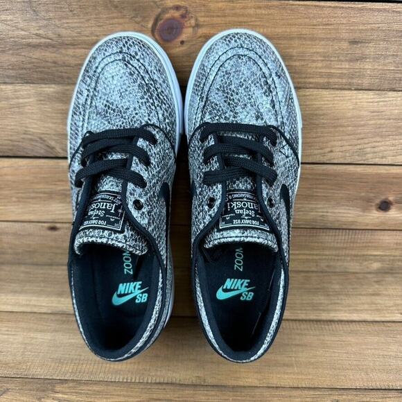 Nike Zoom Stefan Janoski Premium TXT Cobra Snakeskin Mens 4Y, W 5.5 - 855814 003